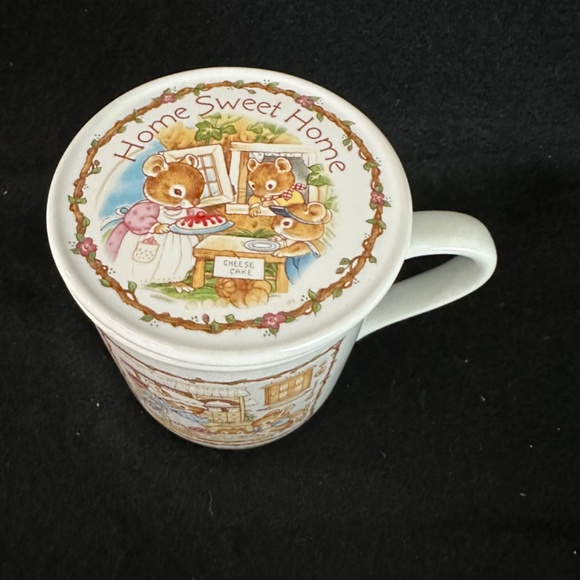 Hallmark, vintage ceramic mug with lid - Picture 4 of 6